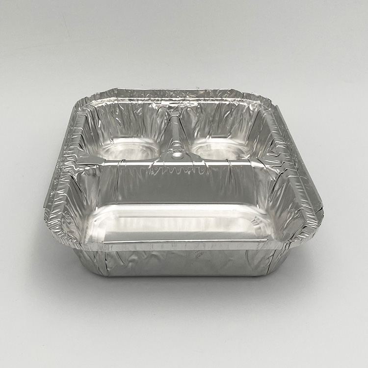 Одноразовая коробка для еды из алюминиевой фольги